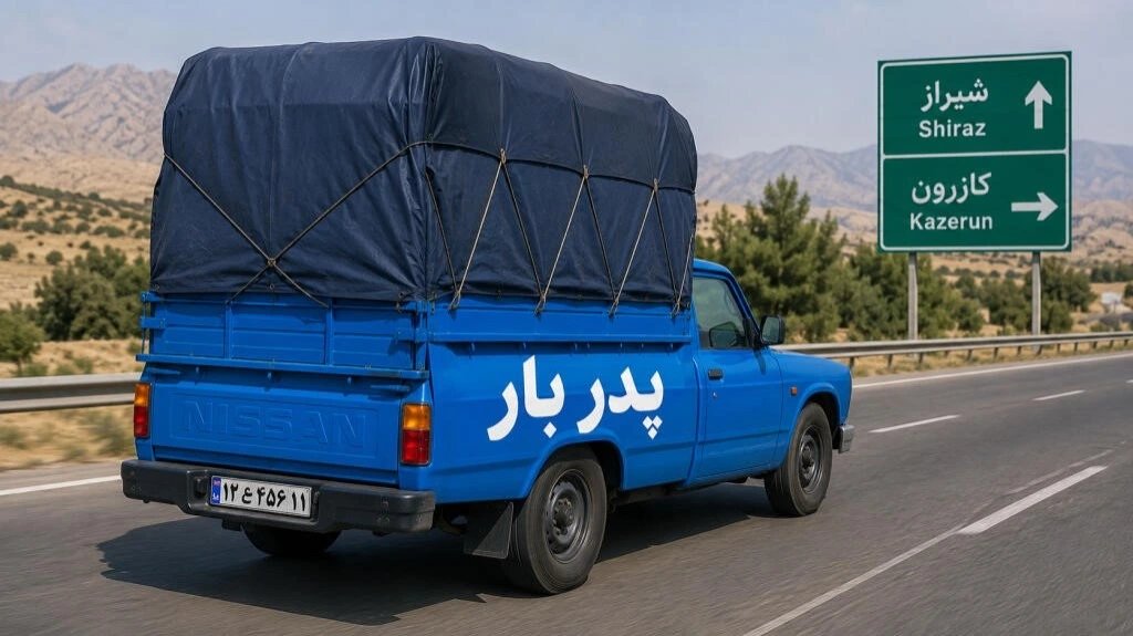کرایه نیسان از شیراز به کازرون چقدر است؟